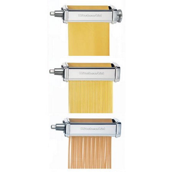 KITCHENAID PASTA ROLLER AND CUTTER ATTACHMENT 3pce