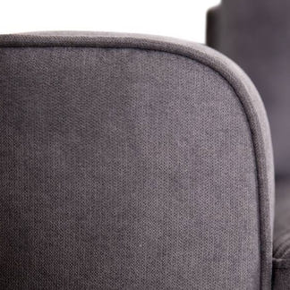 Kristie 3 Seater Sofa Bed with Chaise - Dark Grey