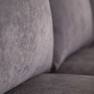Kristie 3 Seater Sofa Bed with Chaise - Dark Grey