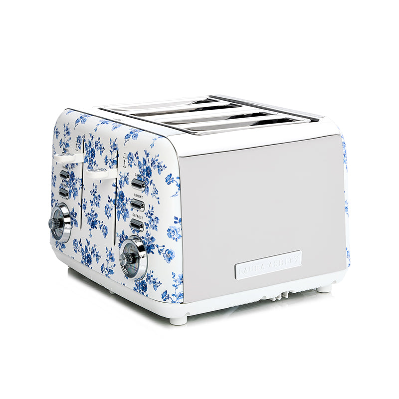 LAURAASHLEY 4 SLICE TOASTER - CHINA ROSE