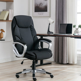 LEGACY LEGACY OFFICE CHAIR - BLACK PU
