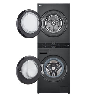 LG WASHTOWER WASHER DRYER - BLACK STOCKIST ONLY 12kg/9kg
