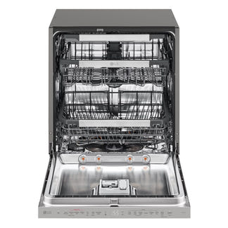 LG QUADWASH DISHWASHER BUILT IN - PLATINUM STEEL 60cm