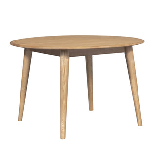 LIPWOOD LIPWOOD OAK/GREY - TAS OAK - 5 PCE DINING SET 1200 ROUND