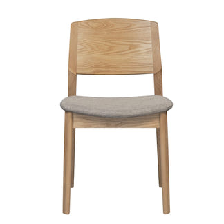 LIPWOOD LIPWOOD OAK/GREY - TAS OAK - 5 PCE DINING SET 1200 ROUND