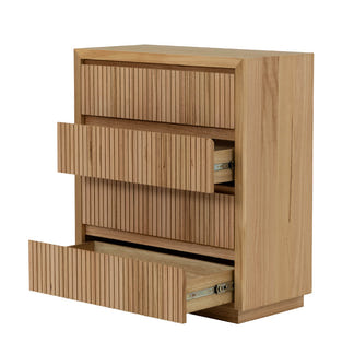 MADELINE MADELINE TALLBOY - 4 DRAWER - MOUNTAIN ASH NATURAL