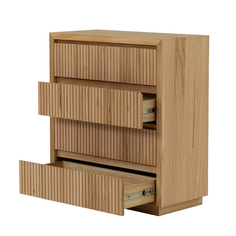 MADELINE MADELINE TALLBOY - 4 DRAWER - MOUNTAIN ASH NATURAL