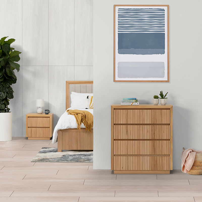 MADELINE MADELINE TALLBOY - 4 DRAWER - MOUNTAIN ASH NATURAL