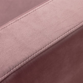 Marlow Single Seater Fabric Armchair - Blush
