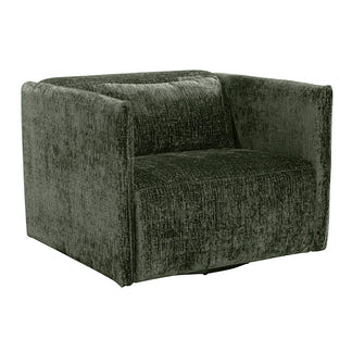 MARTINA MARTINA AVOCADO - AURA FABRIC - SWIVEL CHAIR