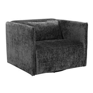 MARTINA MARTINA SMOKED PEARL - AURA FABRIC - SWIVEL CHAIR