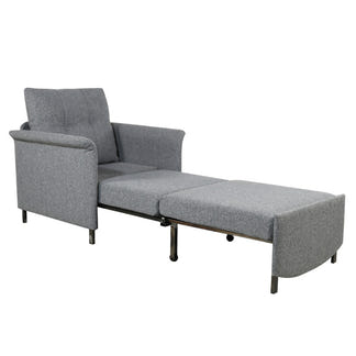 MONO MONO CHARCOAL - SUEDE FABRIC - CHAIR SOFABED