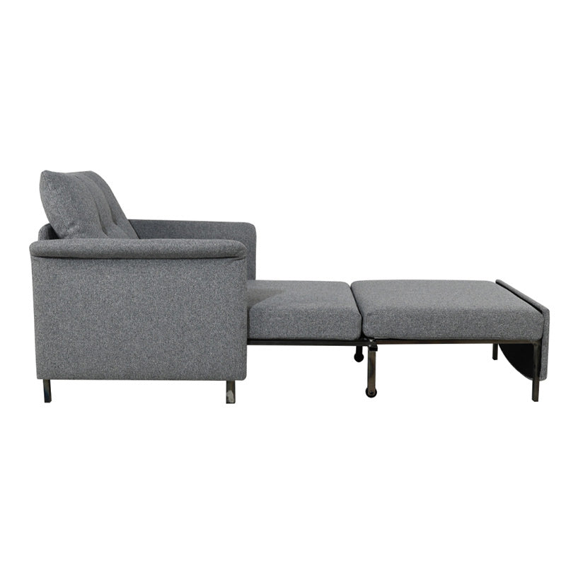 MONO MONO CHARCOAL - SUEDE FABRIC - CHAIR SOFABED