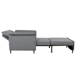MONO MONO CHARCOAL - SUEDE FABRIC - CHAIR SOFABED
