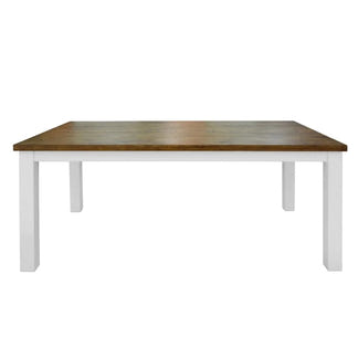MONTREAL MONTREAL DINING TABLE - 1800X1000 - WHITE/NATURAL