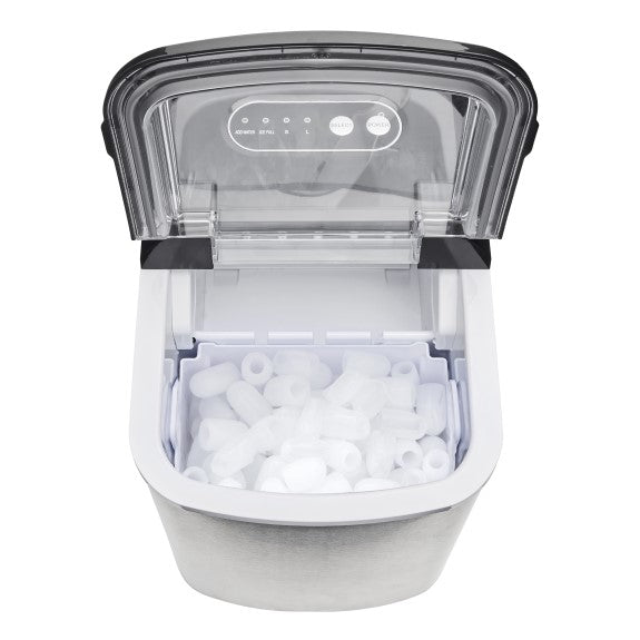 MORPHYRICHARDS STAINLESS STEEL ICE MAKER 15kg