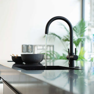 INSINKERATOR MULTI TAP 4N1 J SHAPE VELVET BLACK