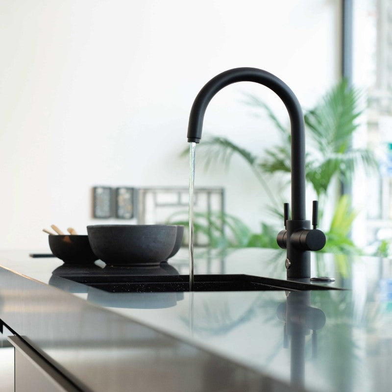 INSINKERATOR MULTI TAP 4N1 J SHAPE VELVET BLACK