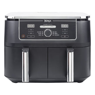 NINJA FOODI MAX XXXL DUAL ZONE AIR FRYER  SILVER BLACK 9.5L