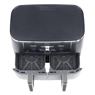 NINJA FOODI MAX XXXL DUAL ZONE AIR FRYER  SILVER BLACK 9.5L