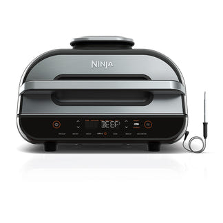 NINJA FOODI SMART XL GRILL + AIR FRYER BLACK STAINLESS