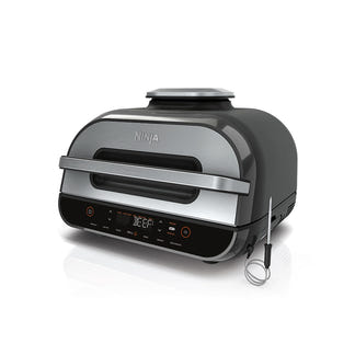 NINJA FOODI SMART XL GRILL + AIR FRYER BLACK STAINLESS
