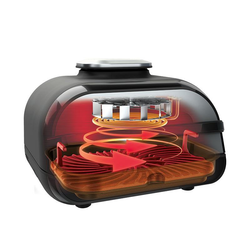 NINJA FOODI SMART XL GRILL + AIR FRYER BLACK STAINLESS