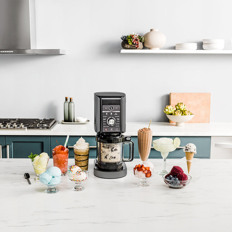 NINJA CREAMI DELUXE 11-IN-1 FUNCTION FROZEN TREAT MAKER SIL & BLK