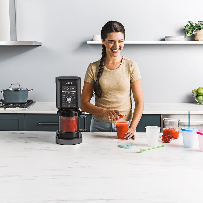 NINJA CREAMI DELUXE 11-IN-1 FUNCTION FROZEN TREAT MAKER SIL & BLK