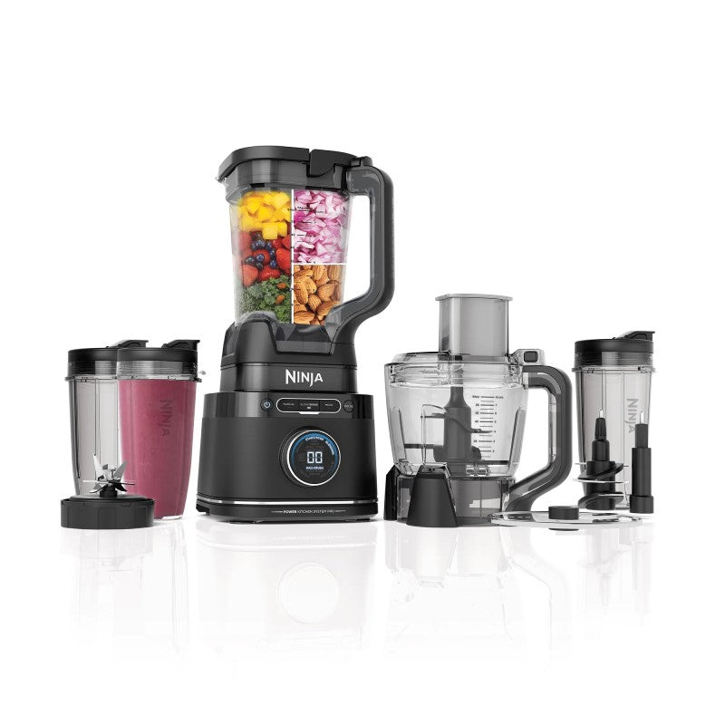 NINJA DETECT KITCHEN SYSTEM POWER BLENDER AND PROCESSOR PRO BLACK