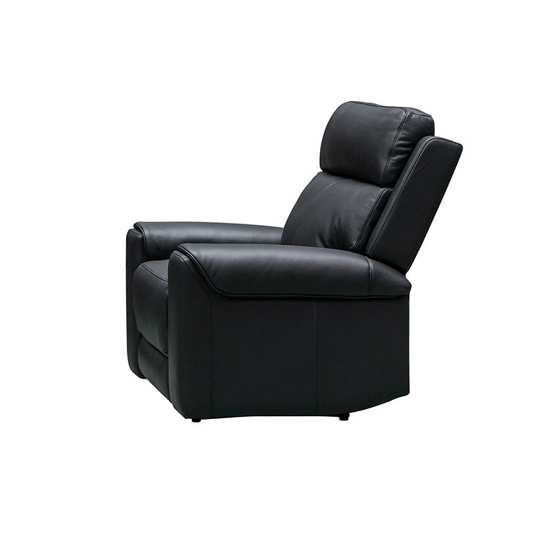 OLIVIA OLIVIA BLACK - LEATHER - 3 PCE LOUNGE SUITE 3ERER+ER+ER