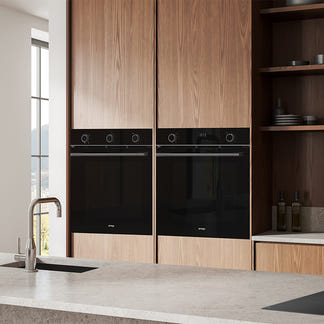 OMEGA 8 FUNCTION DIGITAL BUILT IN OVEN MIDNIGHT 60CM