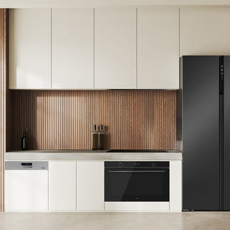 OMEGA 11 FUNCTION BUILT IN OVEN WITH AIRFRY MIDNIGHT 90CM