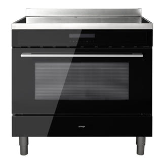 OMEGA INDUCTION FREE STANDING COOKER BLACK 90CM