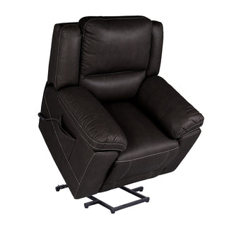 Oregon Lift & Recline Fabric Armchair - Jet