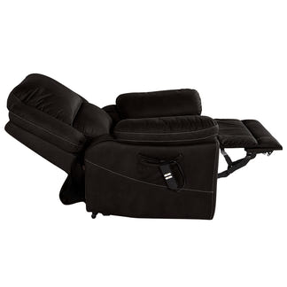Oregon Lift & Recline Fabric Armchair - Jet