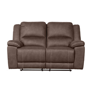 Oregon 2 Seater Fabric Recliner Sofa - Graphite