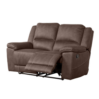 Oregon 2 Seater Fabric Recliner Sofa - Graphite