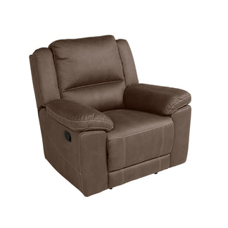 Oregon Manual Recliner Fabric Armchair - Graphite