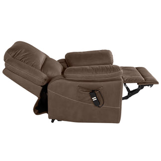 Oregon Lift & Recline Fabric Armchair - Graphite