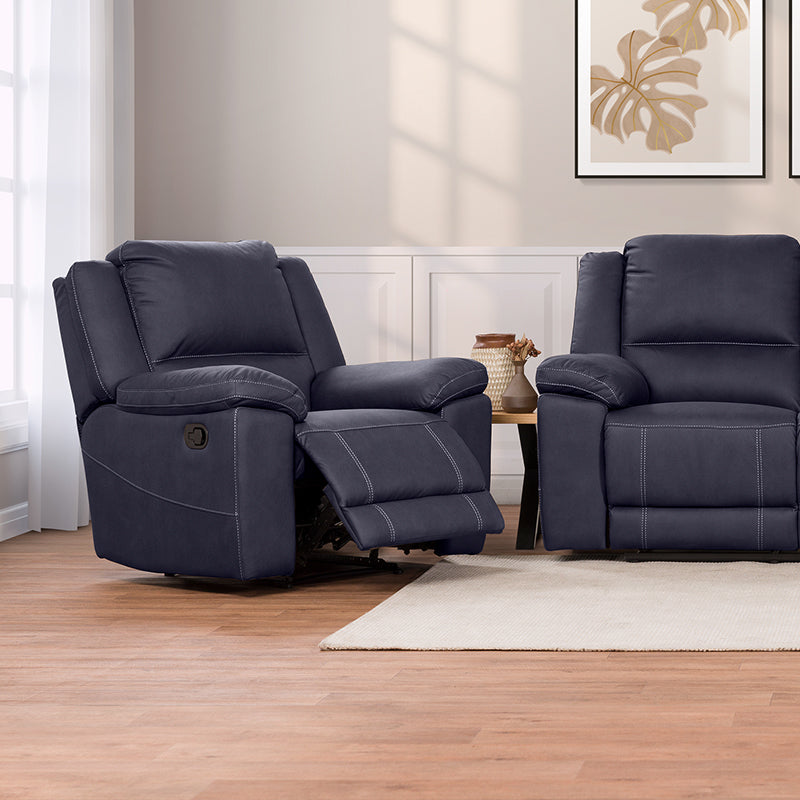 OREGON OREGON NAVY - FABRIC - 1 SEAT MANUAL RECLINER