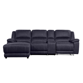 OREGON OREGON NAVY - FABRIC - 3 SEAT LHF CHAISE MANUAL RECLINER