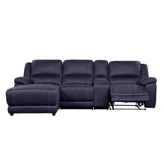 OREGON OREGON NAVY - FABRIC - 3 SEAT LHF CHAISE MANUAL RECLINER