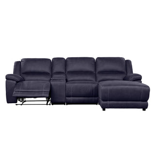 OREGON OREGON NAVY - FABRIC - 3 SEAT RHF CHAISE MANUAL RECLINER