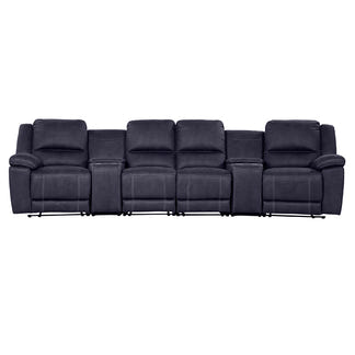 OREGON OREGON NAVY - FABRIC - 4 SEAT HOME THEATRE