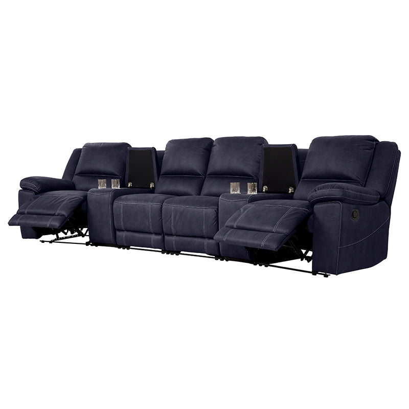 OREGON OREGON NAVY - FABRIC - 4 SEAT HOME THEATRE