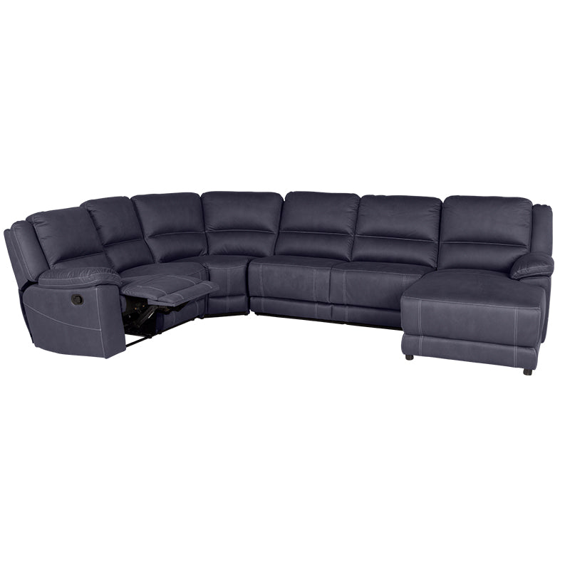 OREGON OREGON NAVY - FABRIC - 6 SEAT CORNER RHF CHAISE