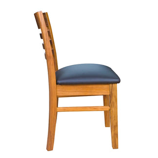 PARIS PARIS DINING CHAIR - BLACK/BLACKWOOD