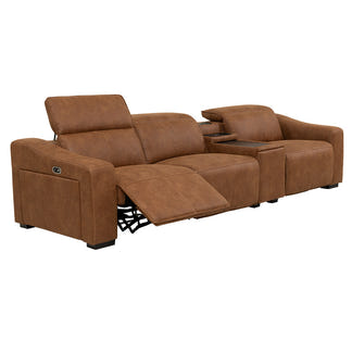 PRESTIGE PRESTIGE TAN - PORTLAND FABRIC - 3 SEAT ELECTRIC RECLINER