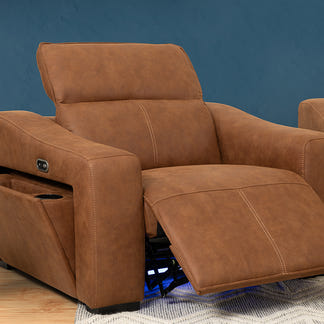 PRESTIGE PRESTIGE TAN - PORTLAND FABRIC - ELECTRIC RECLINER